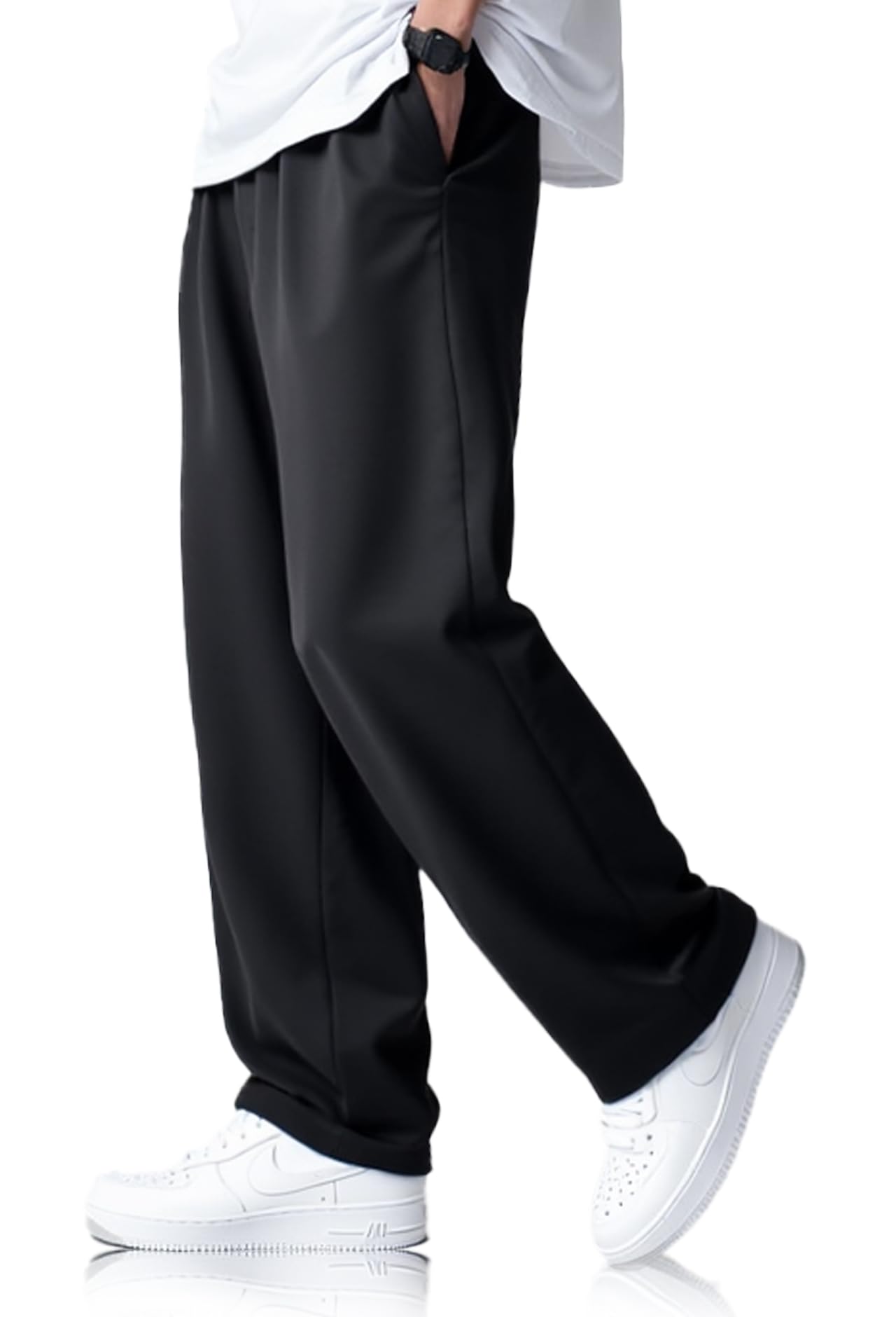 8yards メンズパンツ 春夏物 ブラック サイズL 8yards メンズパンツ 春夏物 ブラック サイズL ハチヤーズ ジョガー